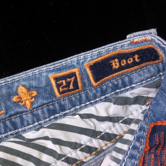 Y2K  NEW ROCK REVIVAL “DEE” JEANS BOOTCUT 27 🔥 - Picture 9 of 16